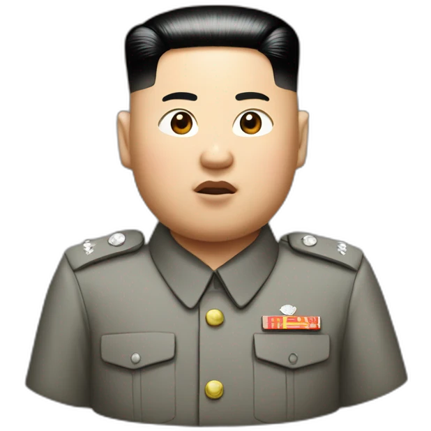 Kim Jung un emoji