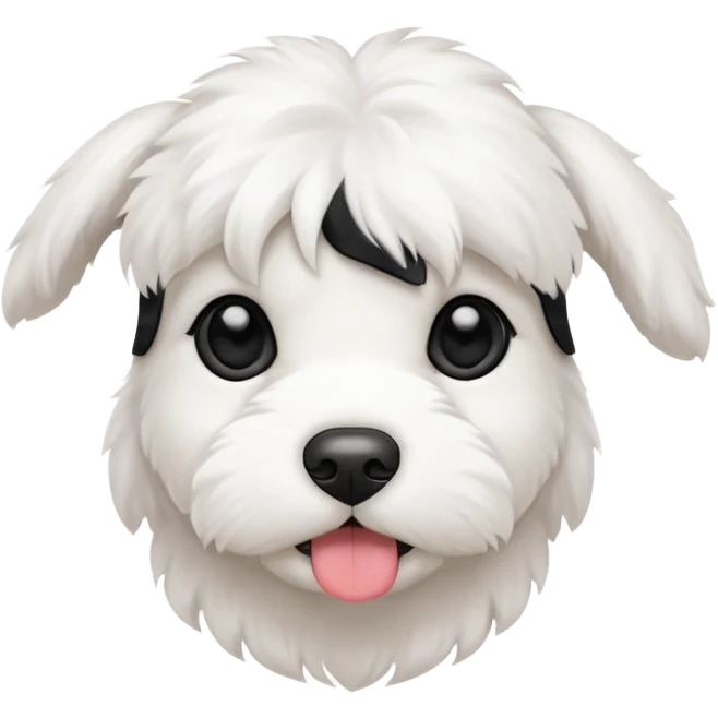 Coton de Tulear ￼ puppy emoji