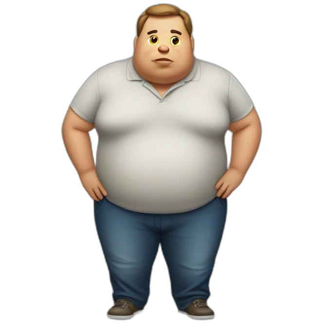 obese american emoji