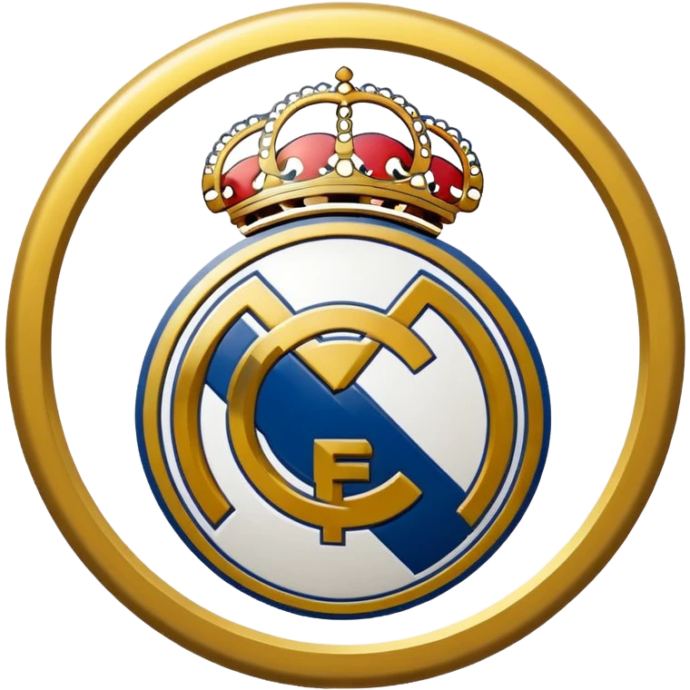 Real Madrid logo  emoji