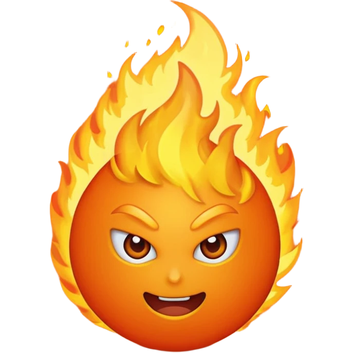 strike of fire emoji
