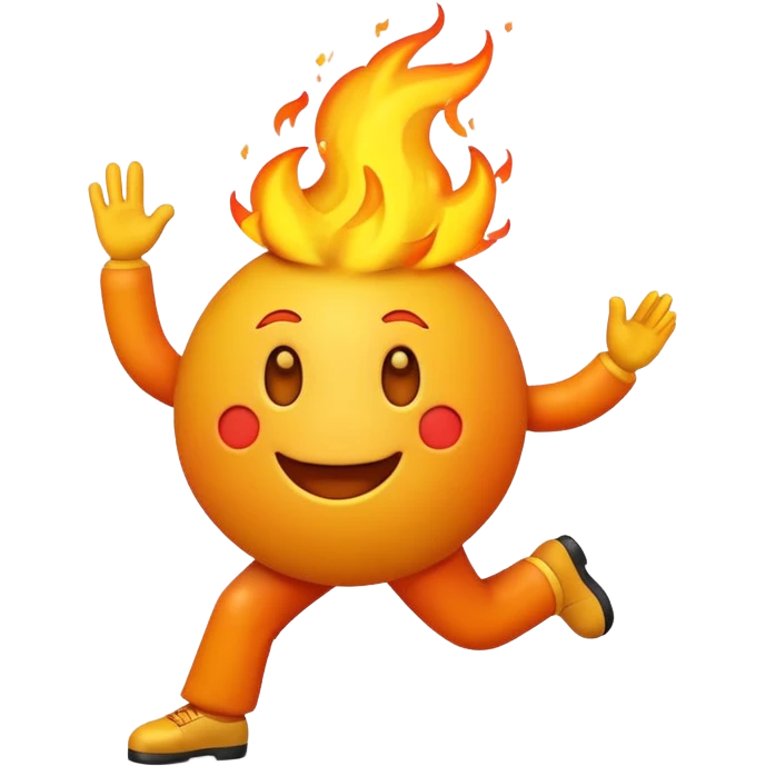 A photograph of a high-quality 3D 🔥👙💃 emoji  emoji
