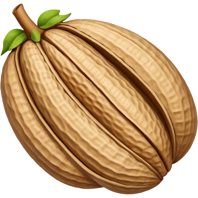 groundnut with shall emoji
