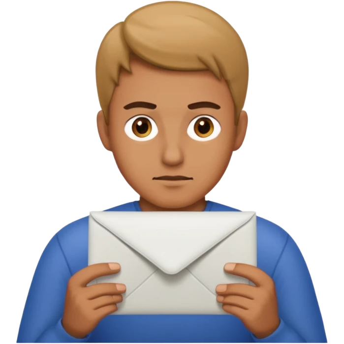 read mail with no rection man emoji