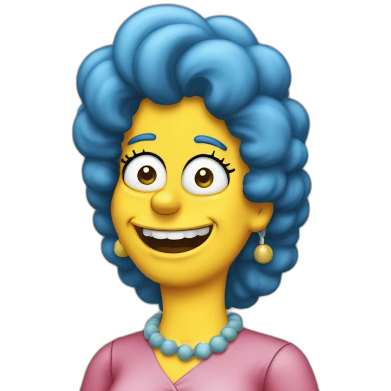 Marge simpson emoji