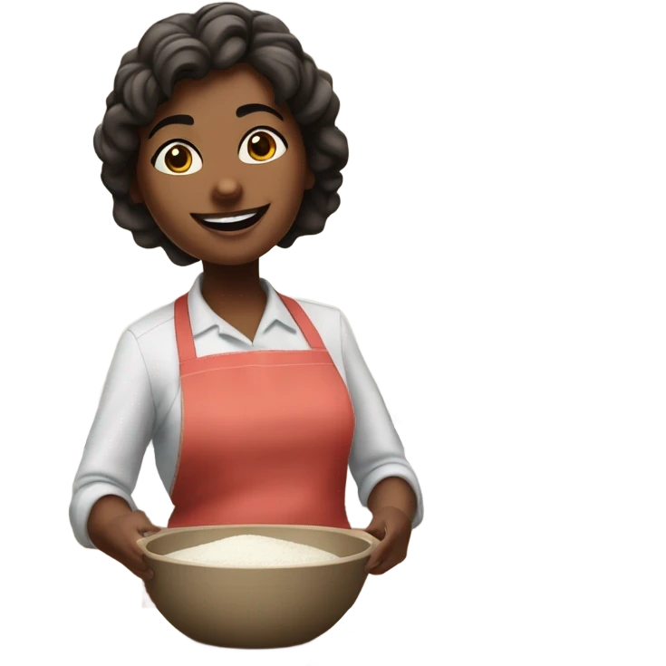 Caitlin bakes emoji
