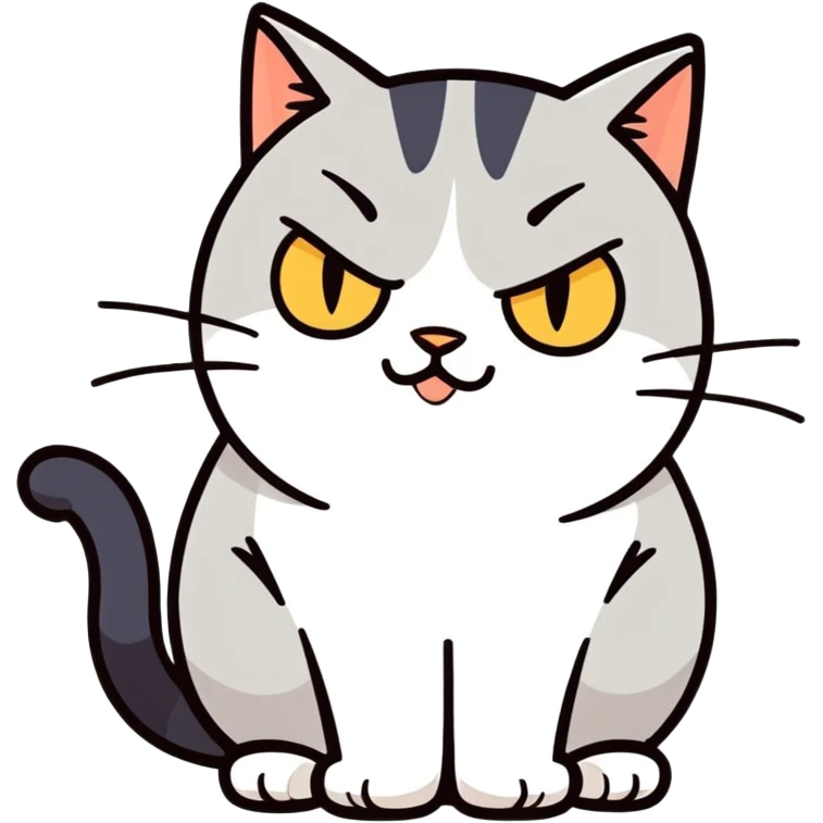 stinky cat emoji