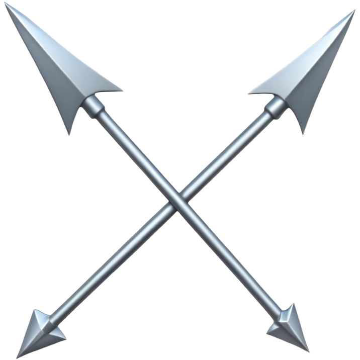 Estrella de ocho flechas emoji