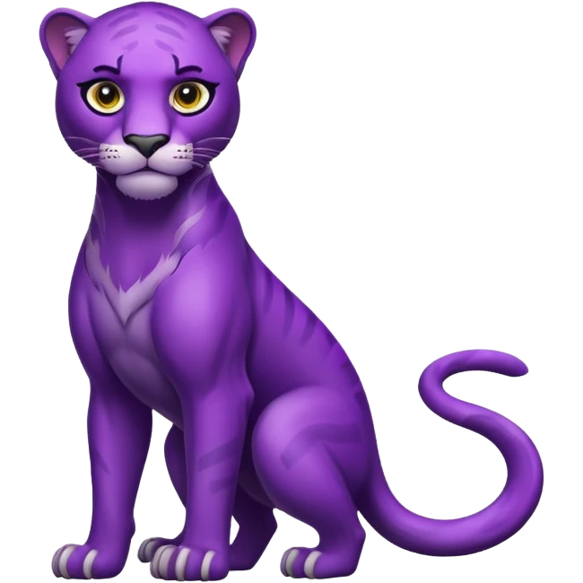 Purple Panther emoji