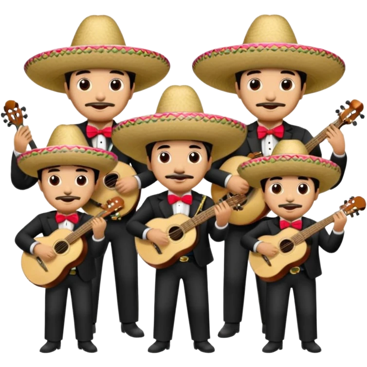 Mariachis emoji