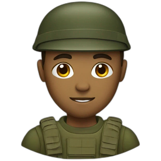 soldier emoji
