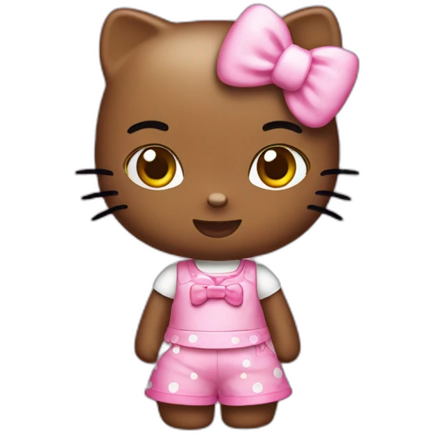 Hello Kitty enojada emoji
