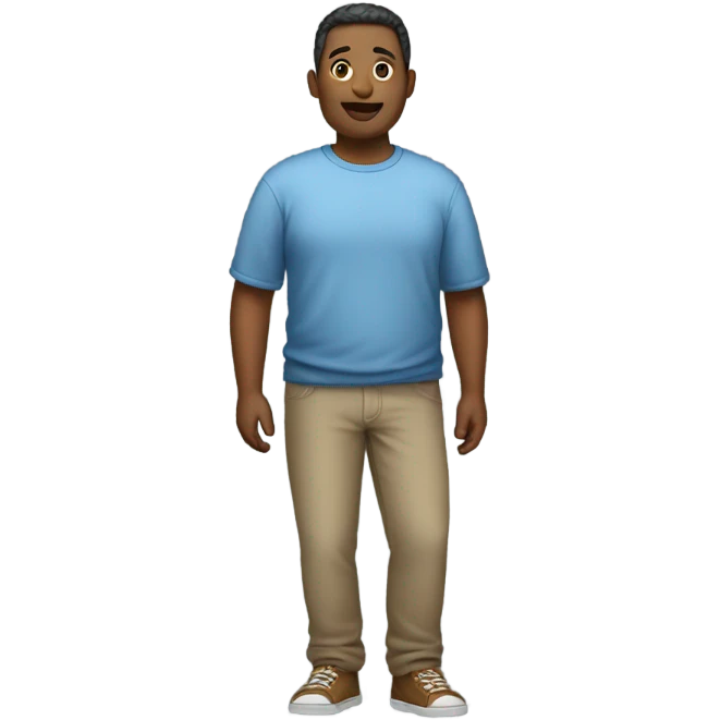 Fat person  emoji