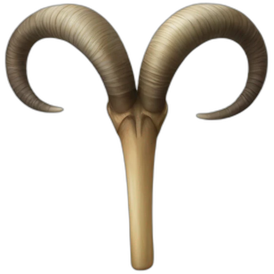 ram horn emoji