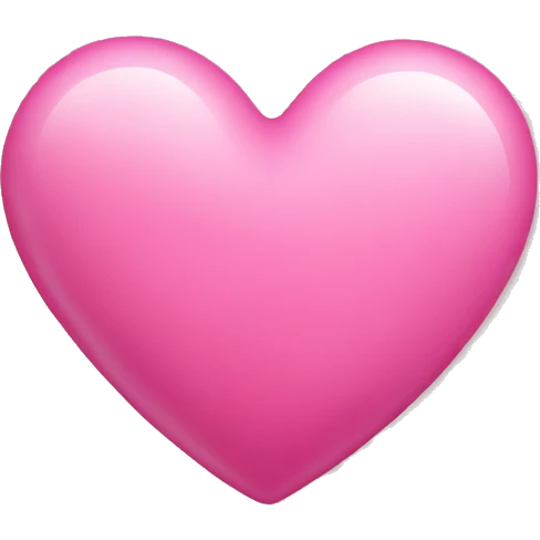 pink heart  emoji