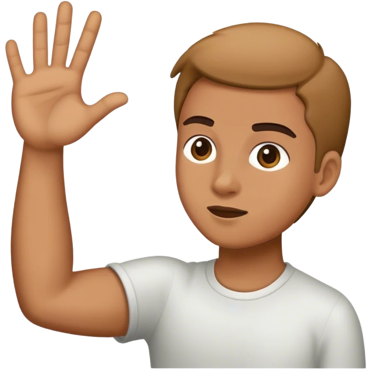 person pulling something emoji