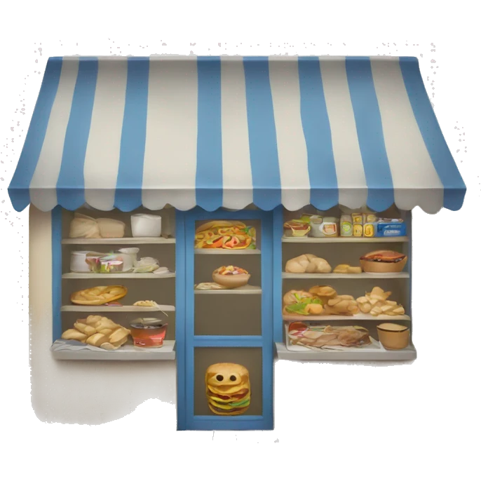 Greek street food shop emoji