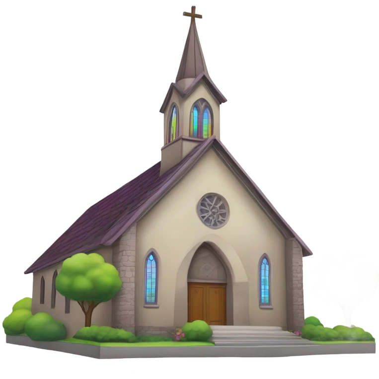 rainbow church emoji