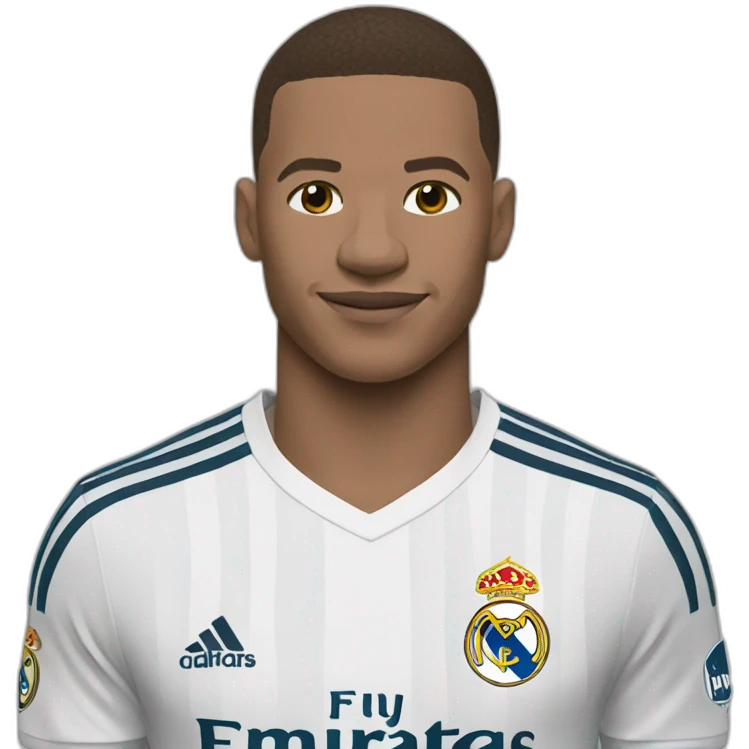 Mbappé Real Madrid emoji