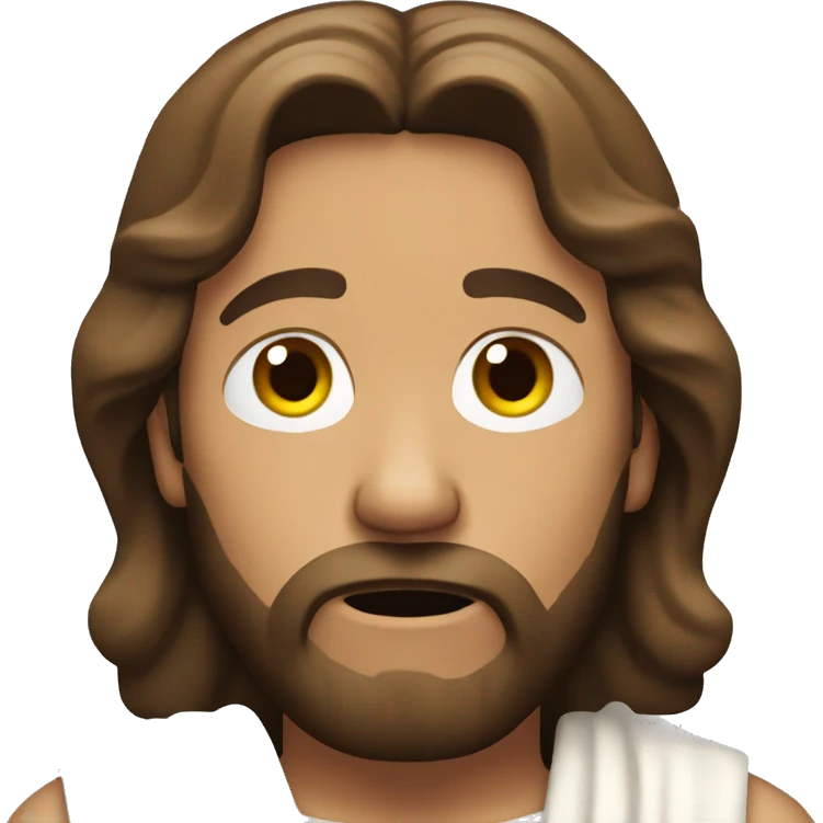 jesus shrugs emoji