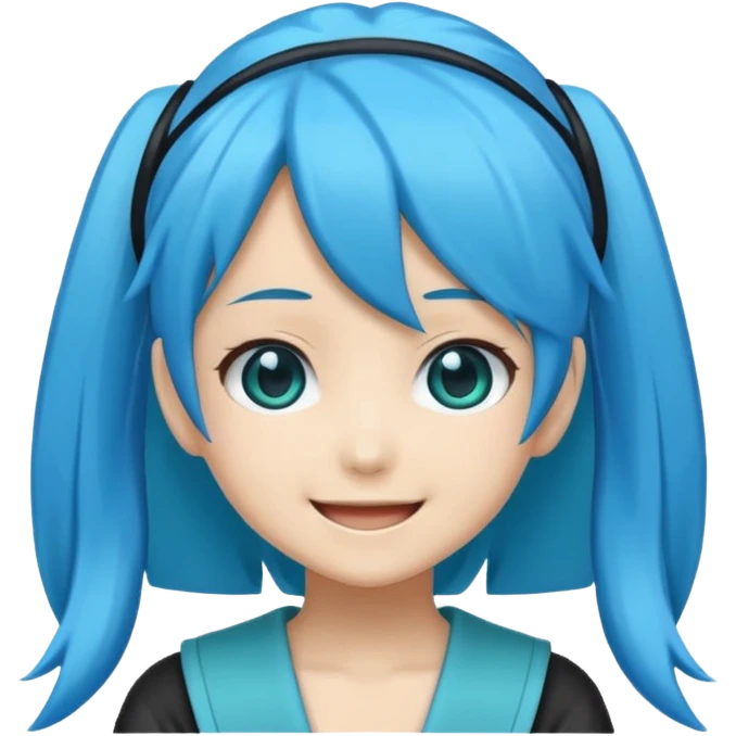 Hatsune Miku emoji emoji