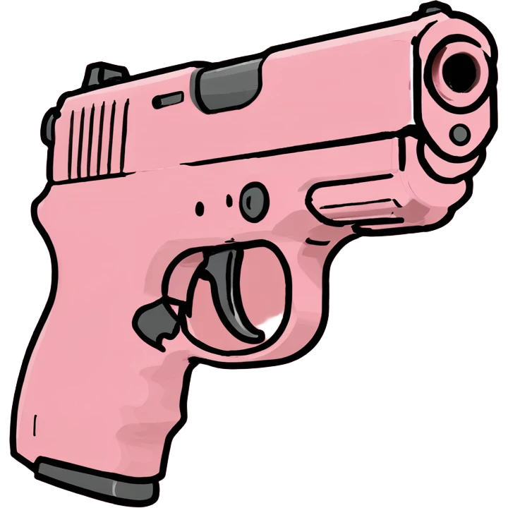 PINK GUN emoji