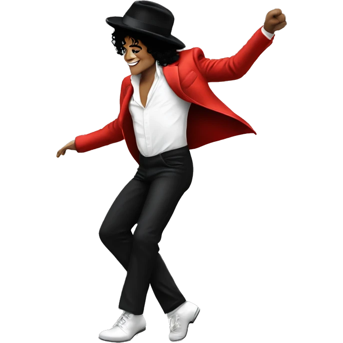 Michael Jackson dancing emoji