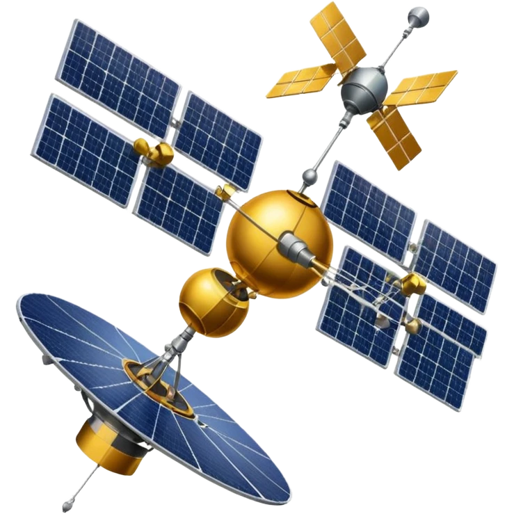 satellite in orbit emoji