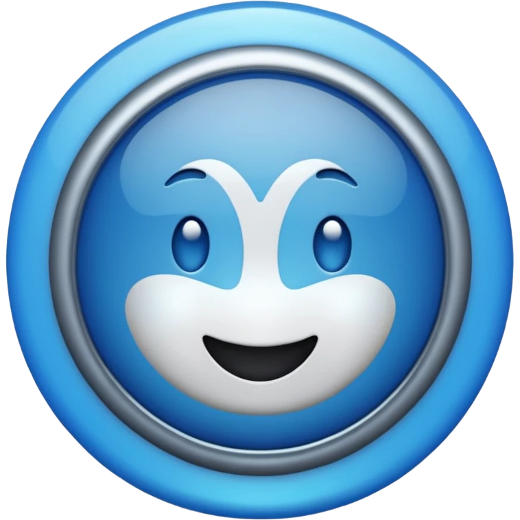 make a blue tick emoji emoji
