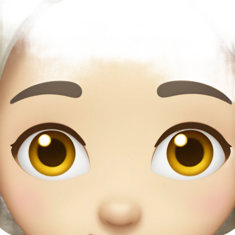 Korean pretty girl emoji