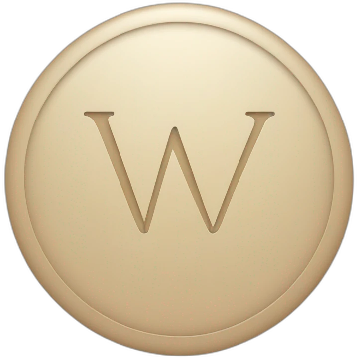 text "A V V A " in a beige circle emoji