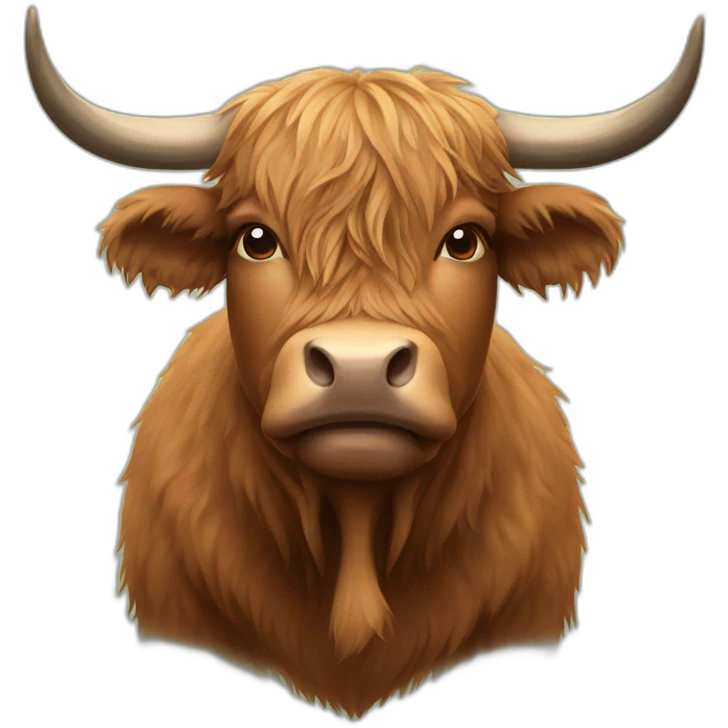 highland bull emoji