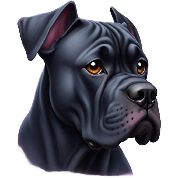 A Cane Corso as Galactus. emoji