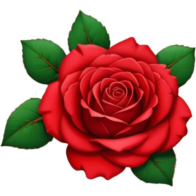 A fallen rose left on the floor emoji