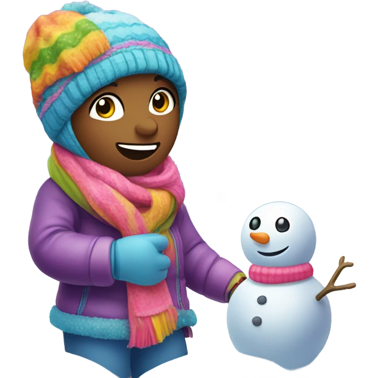 Snow day emoji