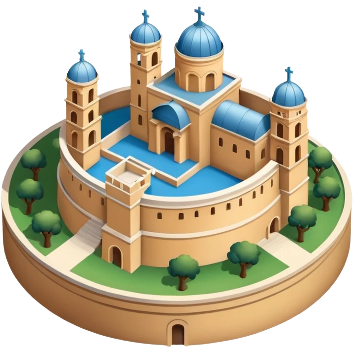 Saint Angel's Castel rome 
no frame, no squared style, no square above
aereal view from up emoji