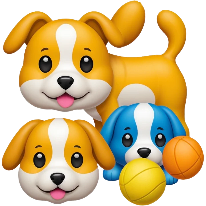 juguetes para  perro emoji