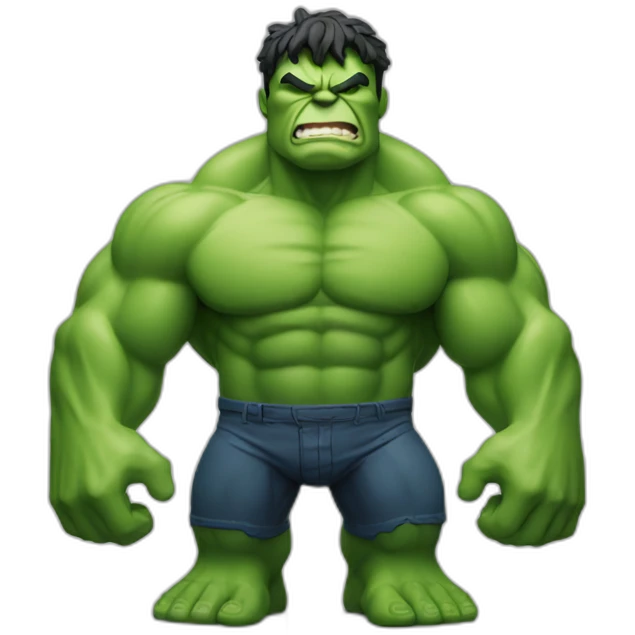 hulk figurine emoji