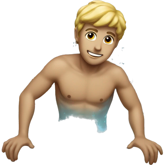 Eros tomando agua emoji