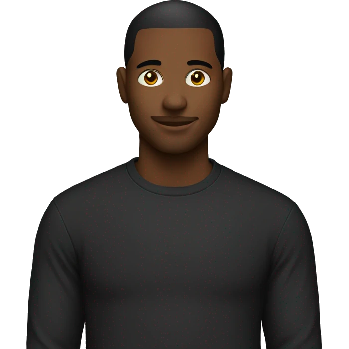 black long sleeve emoji
