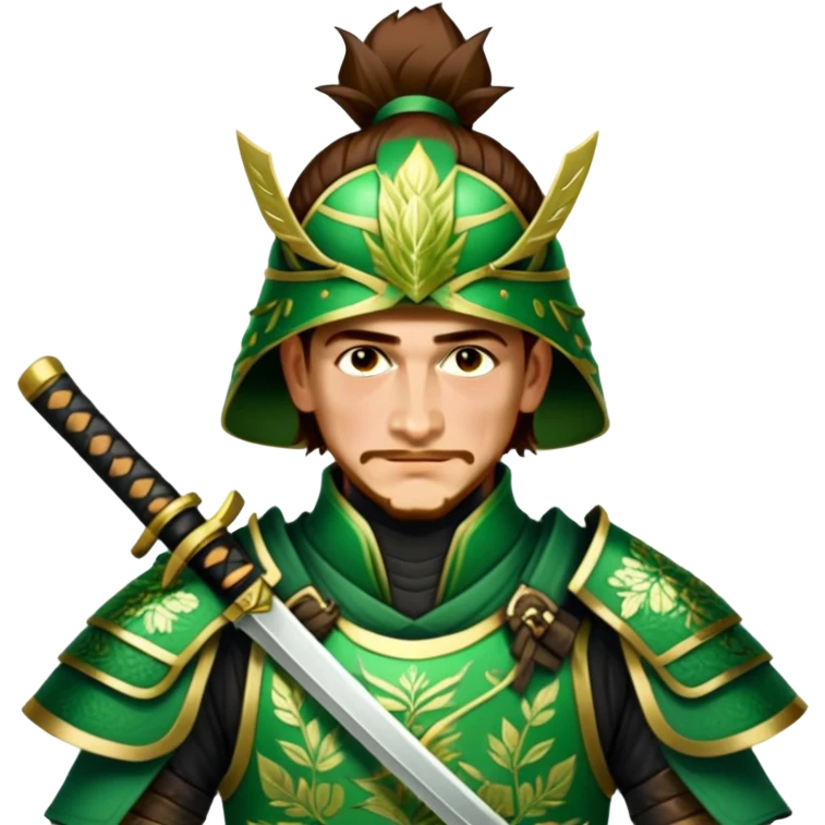 Emerald Samurai emoji
