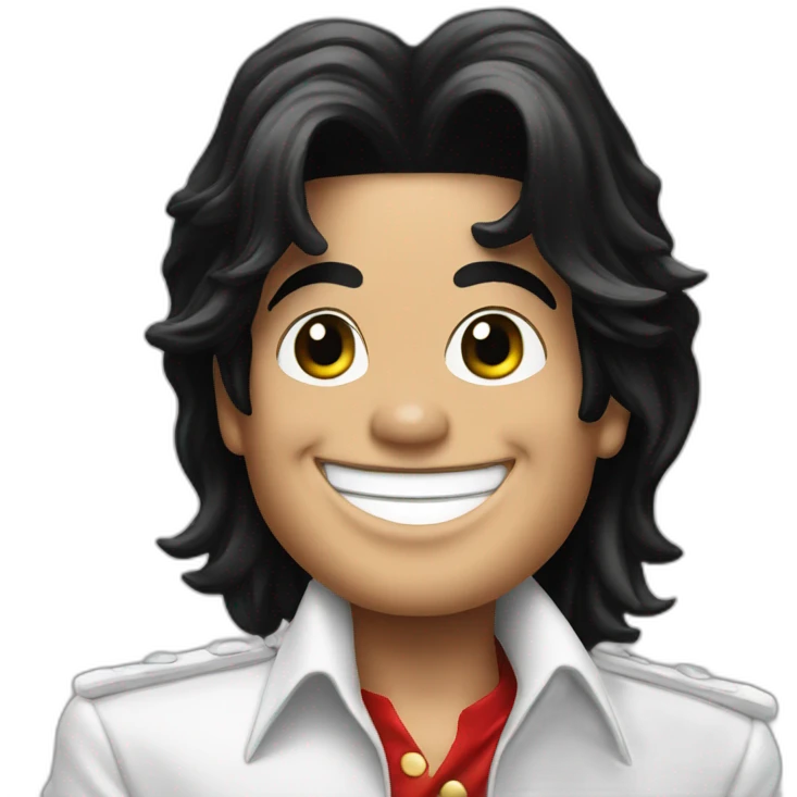 Michael Jackson giving thumbs up emoji