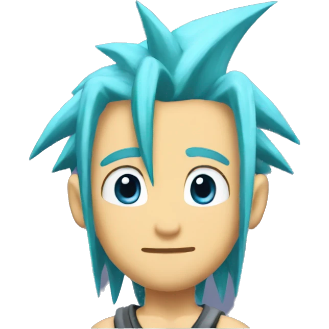 Aqua Kingdom Hearts emoji