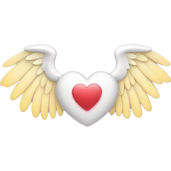 a heart with wings  emoji