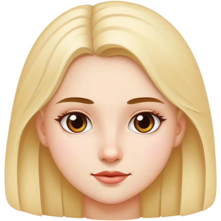 Girly girl emoji