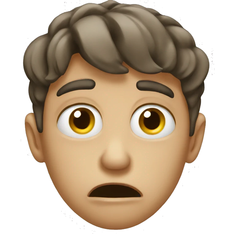 emoji with extreme disgust emoji