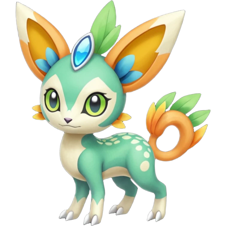 Meloetta-Vernid-Trico-Fionbri-Pokémon-Digimon-Fakémon-fusion-hybrid-creature emoji