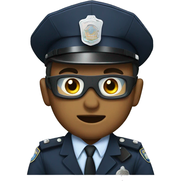 Policías  emoji