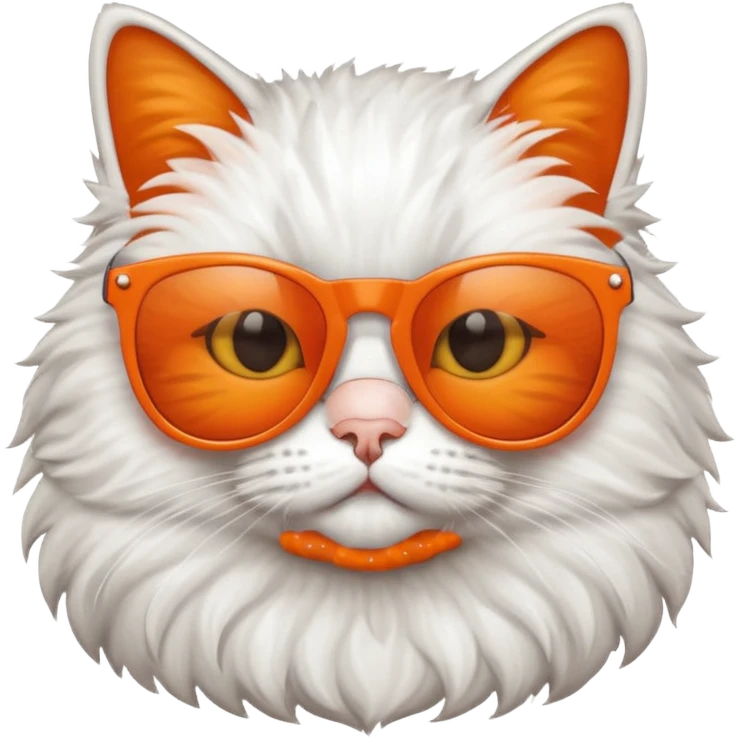 Cat wearing sunglasses emoji
