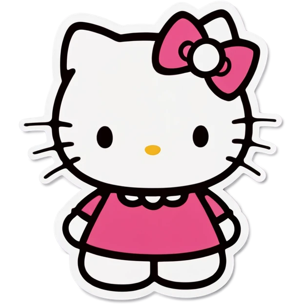 Hello Kitty emoji